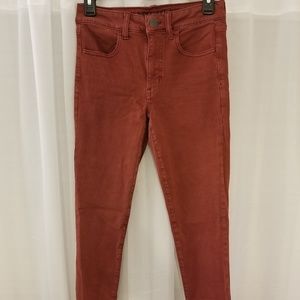 American Eagle Wine Colored Jeans